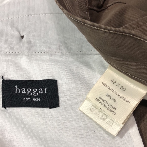 Haggar khaki slacks 42x30 - Picture 5 of 5